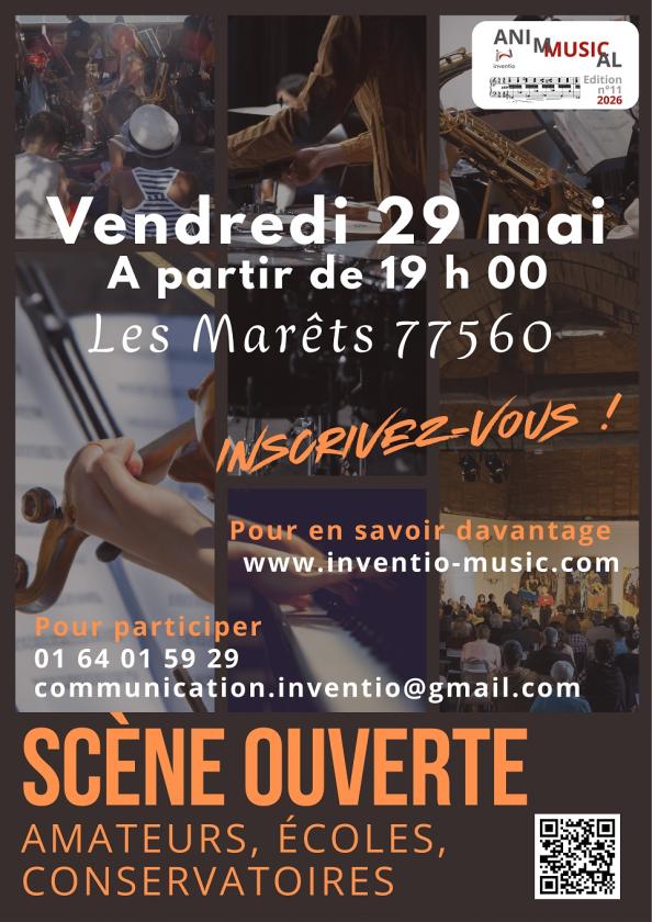 sortie à LES MARETS, Seine et Marne. SCÈNE OUVERTE JEUNES TALENTS Sortir à LES MARETS(Seine et Marne). LES MARETS.