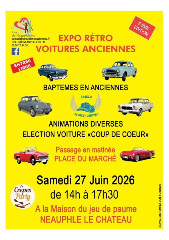 EXPOSITION DES VOITURES ANCIENNES