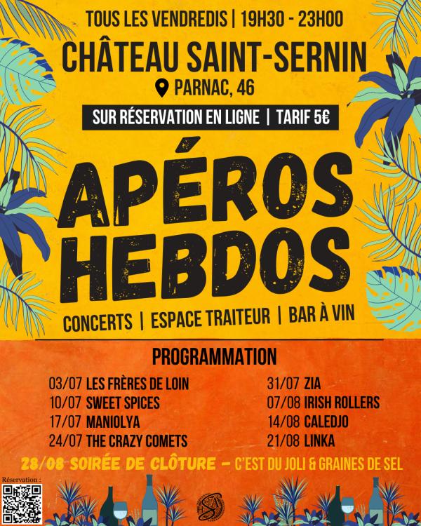 sortie à PARNAC, Lot. APÉROS-HEBDOS Sortir à PARNAC(Lot). PARNAC.