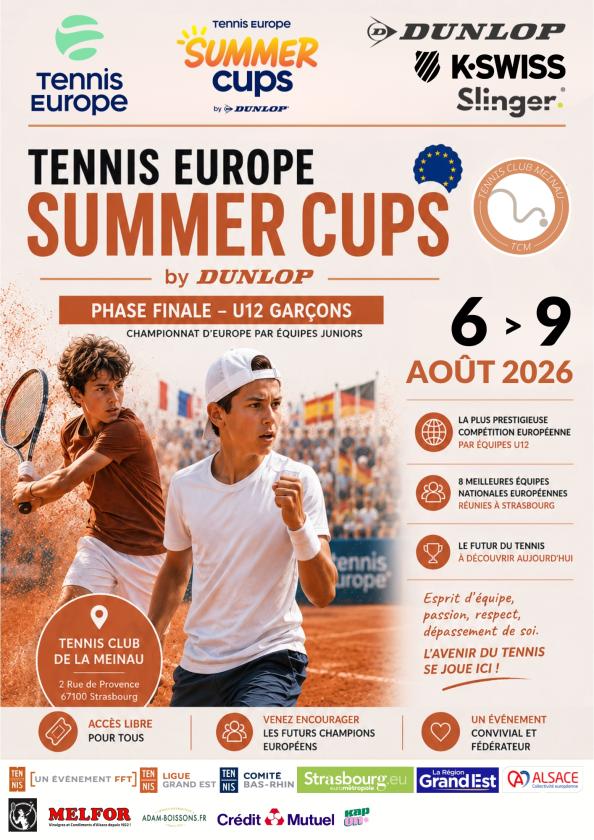 sortie à STRASBOURG, Bas Rhin. SUMMER CUP - PHASE FINALE U12 GARÇONS 2026 Sortir à STRASBOURG(Bas Rhin). STRASBOURG.