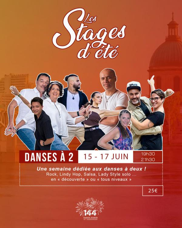 sortie à TOULOUSE, Haute Garonne. LES STAGES D'ÉTÉ - DANSES À DEUX Sortir à TOULOUSE(Haute Garonne). TOULOUSE.
