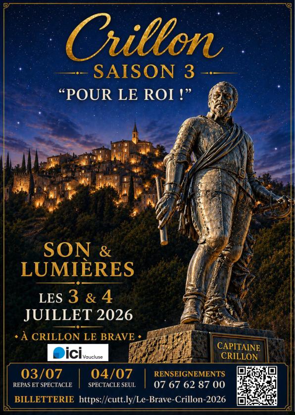 Sortir &agrave; CRILLON LE BRAVE(Vaucluse). CRILLON LE BRAVE.