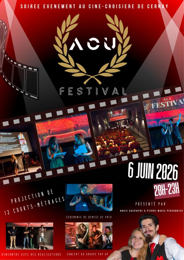 sortie à CERNAY, Calvados. A.C.U FESTIVAL : L'ÉVÈNEMENT 2026 ! Sortir à CERNAY(Calvados). CERNAY.