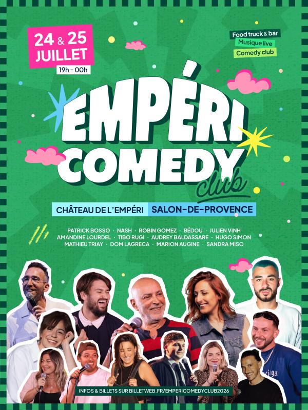 sortie à SALON DE PROVENCE, Bouches du Rhône. EMPÉRI COMEDY CLUB Sortir à SALON DE PROVENCE(Bouches du Rhône). SALON DE PROVENCE.