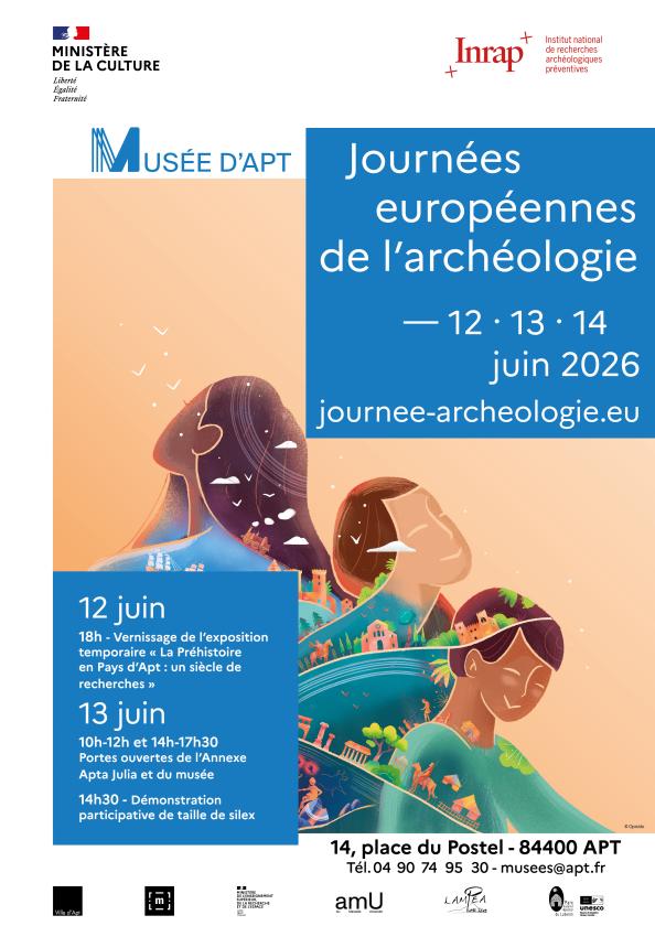 sortie à APT, Vaucluse. JOURNÉES EUROPÉENNES DE L’ARCHÉOLOGIE Sortir à APT(Vaucluse). APT.