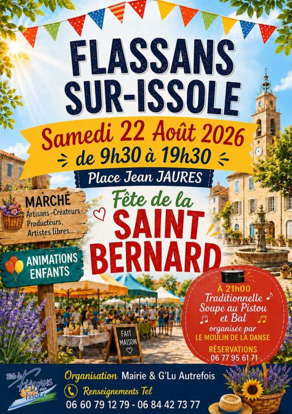 Sortir &agrave; FLASSANS SUR ISSOLE(Var). FLASSANS SUR ISSOLE.