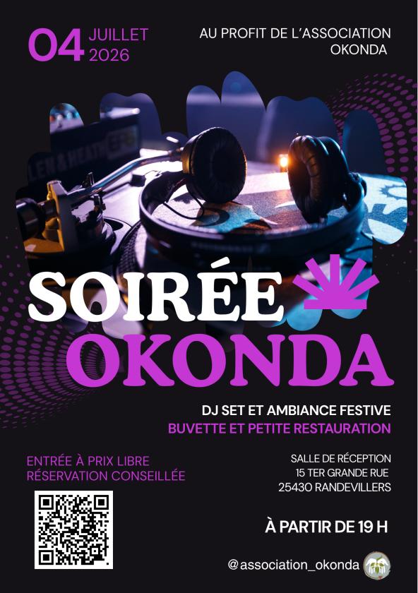 sortie à RANDEVILLERS, Doubs. SOIRÉE CARITATIVE DJ SET Sortir à RANDEVILLERS(Doubs). RANDEVILLERS.