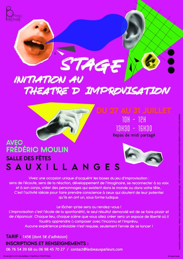 sortie à SAUXILLANGES, Puy de Dôme. STAGE D'INITIATION AU THÉÂTRE D'IMPROVISATION Sortir à SAUXILLANGES(Puy de Dôme). SAUXILLANGES.