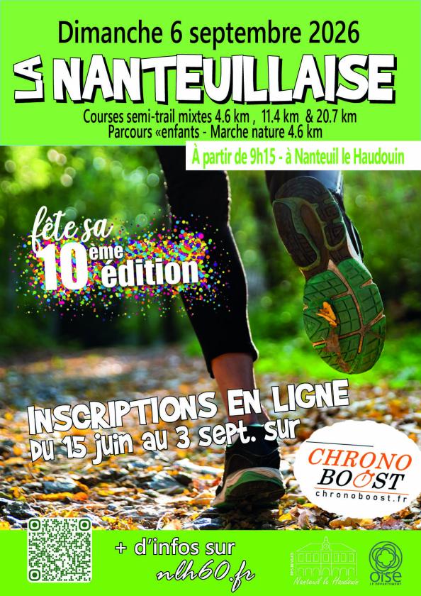 sortie à NANTEUIL LE HAUDOUIN, Oise. LA NANTEUILLAISE 2026 Sortir à NANTEUIL LE HAUDOUIN(Oise). NANTEUIL LE HAUDOUIN.