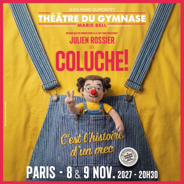 sortie à PARIS, Paris. JULIEN ROSSIER EST COLUCHE ! Sortir à PARIS(Paris). PARIS.