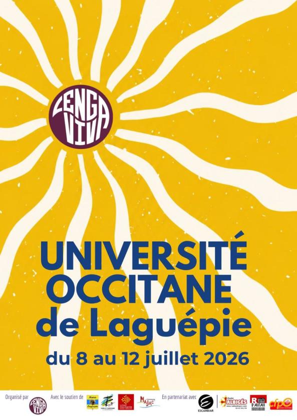 sortie à LAGUEPIE, Tarn et Garonne. UNIVERSITÉ OCCITANE D’ÉTÉ DE LAGUÉPIE 2026 Sortir à LAGUEPIE(Tarn et Garonne). LAGUEPIE.