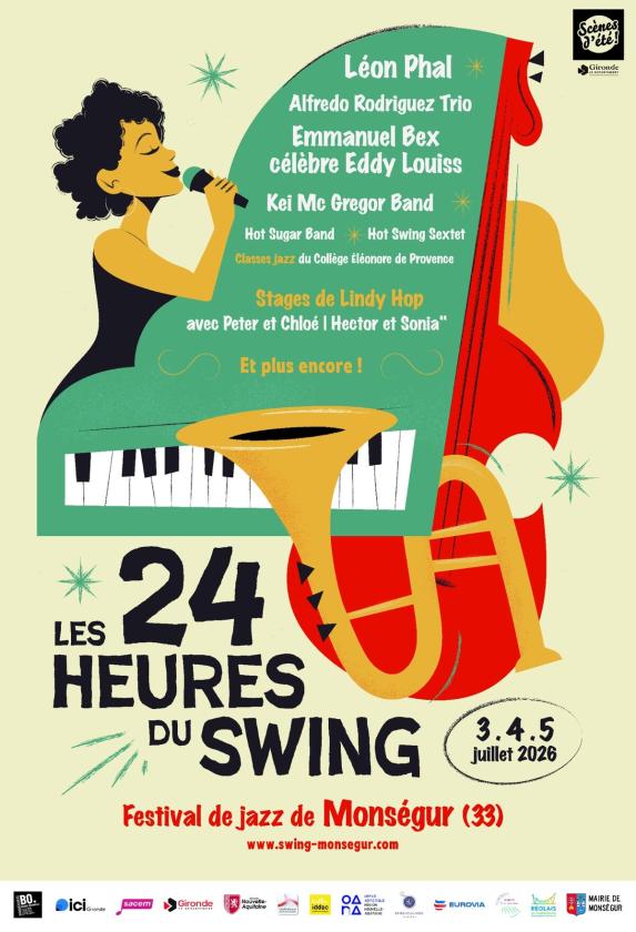sortie à MONSEGUR, Gironde. LES 24H DU SWING 2026 Sortir à MONSEGUR(Gironde). MONSEGUR.