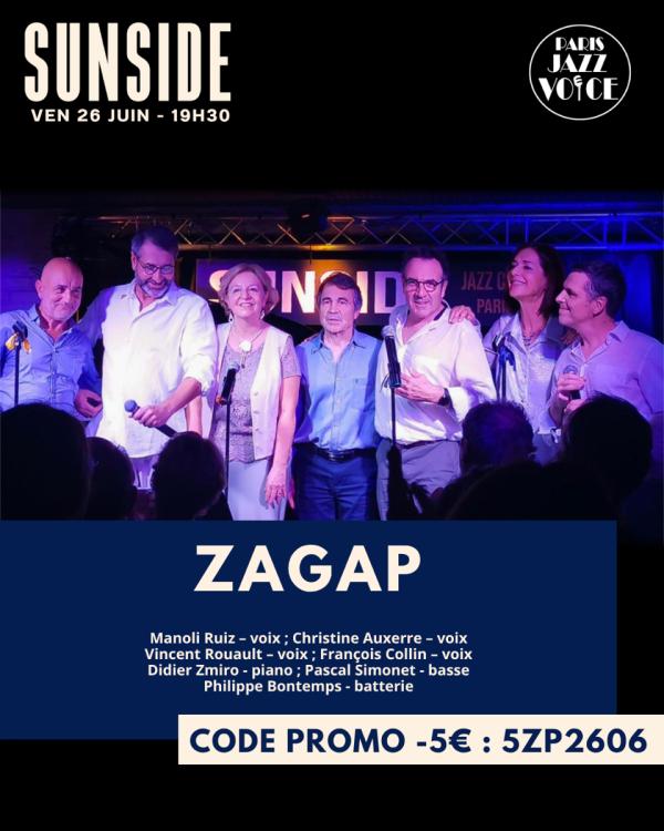 sortie à PARIS 01, Paris. ZAGAP FÊTE SES 10 ANS AU SUNSIDE Sortir à PARIS 01(Paris). PARIS 01.