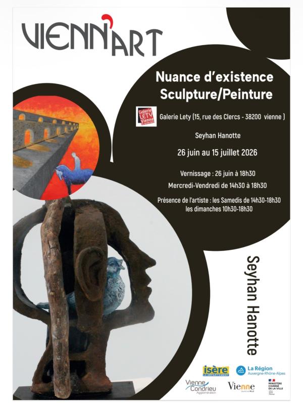 sortie à VIENNE, Isère. ARTISTES VIENN'ART EXPOSITION Sortir à VIENNE(Isère). VIENNE.