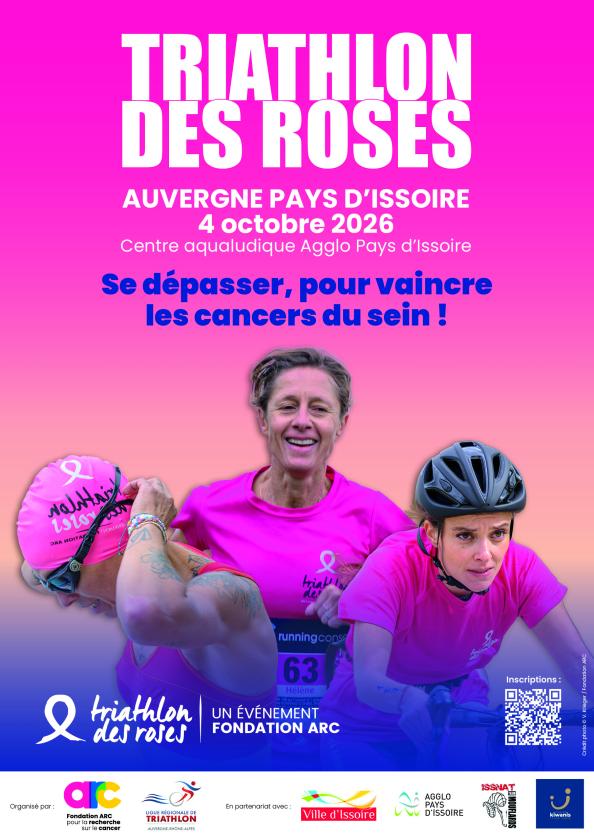 sortie à ISSOIRE, Puy de Dôme. TRIATHLON DES ROSES AUVERGNE - PAYS D'ISSOIRE Sortir à ISSOIRE(Puy de Dôme). ISSOIRE.