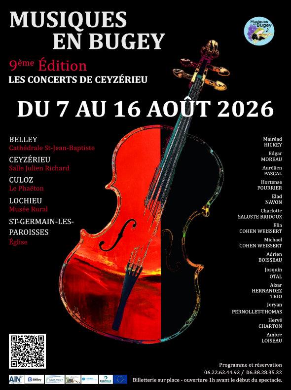 sortie à LOCHIEU, Ain. LES CONCERTS DE CEYZÉRIEU Sortir à LOCHIEU(Ain). LOCHIEU.