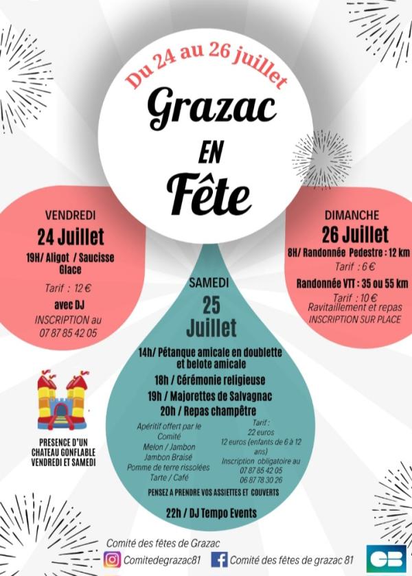 Sortir &agrave; GRAZAC(Tarn). GRAZAC.