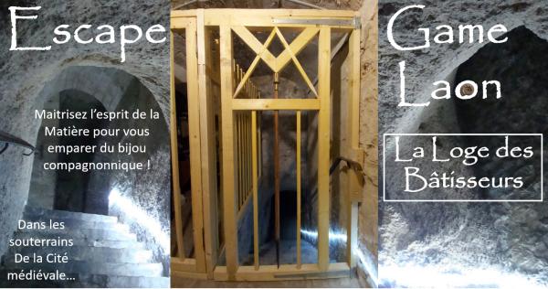 sortie à LAON, Aisne. ESCAPE GAME "LA LOGE DES BÂTISSEURS" Sortir à LAON(Aisne). LAON.