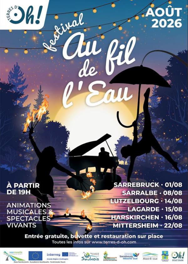 sortie à LUTZELBOURG, Moselle. FESTIVAL AU FIL DE L'EAU Sortir à LUTZELBOURG(Moselle). LUTZELBOURG.