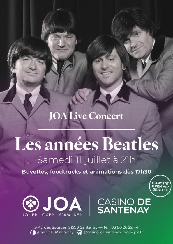 sortie à SANTENAY, Côte d'Or. CONCERT THE BEATLES BY PATCHWORK Sortir à SANTENAY(Côte d'Or). SANTENAY.