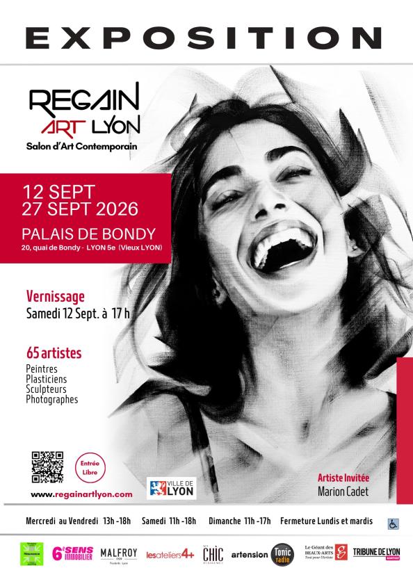 sortie à LYON, Rhône. SALON REGAIN ART LYON 2026 Sortir à LYON(Rhône). LYON.