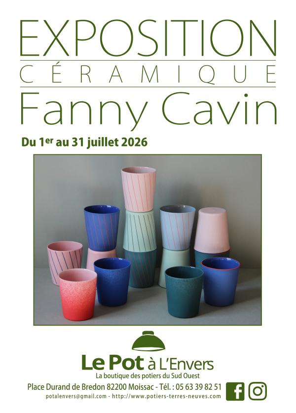 sortie à MOISSAC, Tarn et Garonne. EXPO JUILLET 2026 FANNY CAVIN AU POT À L'ENVERS Sortir à MOISSAC(Tarn et Garonne). MOISSAC.