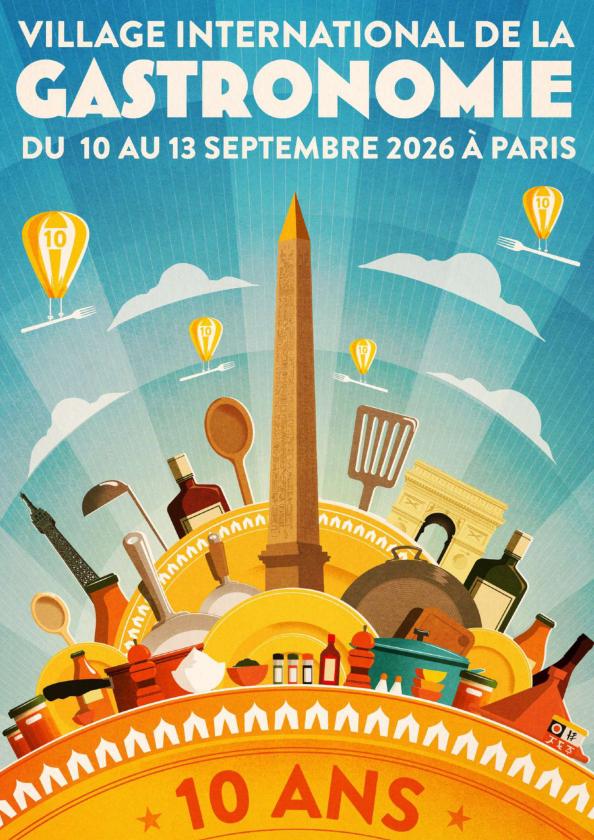 sortie à PARIS, Paris. LE VILLAGE INTERNATIONAL DE LA GASTRONOMIE FÊTE SE Sortir à PARIS(Paris). PARIS.