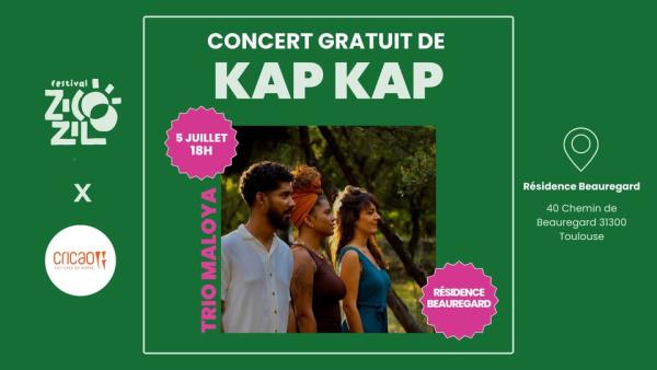 sortie à TOULOUSE, Haute Garonne. KAPKAP — TRIO MALOYA Sortir à TOULOUSE(Haute Garonne). TOULOUSE.