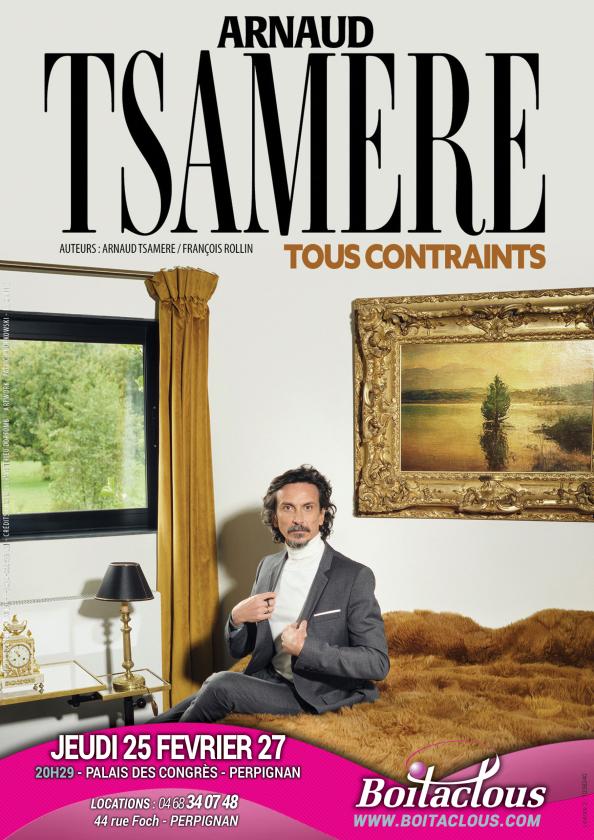 sortie à PERPIGNAN, Pyrénées Orientales. ARNAUD TSAMERE Sortir à PERPIGNAN(Pyrénées Orientales). PERPIGNAN.