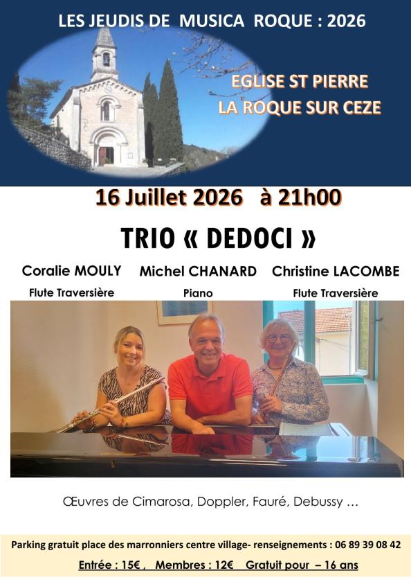sortie à LA ROQUE SUR CEZE, Gard. LES JEUDIS DE MUSICA ROQUE Sortir à LA ROQUE SUR CEZE(Gard). LA ROQUE SUR CEZE.