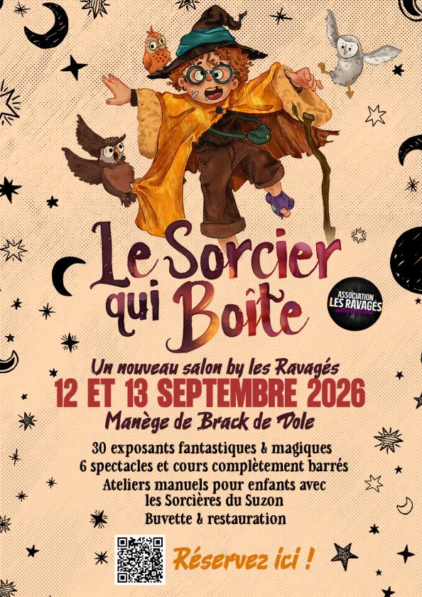 sortie à DOLE, Jura. LE SORCIER QUI BOÎTE, SALON PRESQUE FANTASTIQUE Sortir à DOLE(Jura). DOLE.