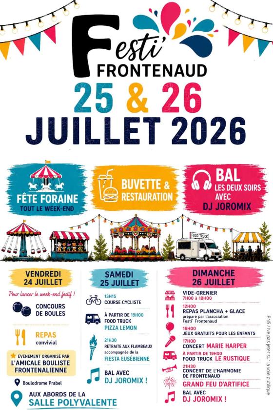 sortie à FRONTENAUD, Saône et Loire. FÊTE DE FRONTENAUD Sortir à FRONTENAUD(Saône et Loire). FRONTENAUD.
