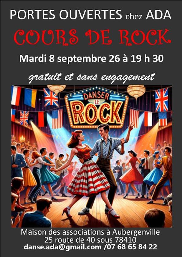 sortie à AUBERGENVILLE, Yvelines. PORTES OUVERTES ROCK Sortir à AUBERGENVILLE(Yvelines). AUBERGENVILLE.