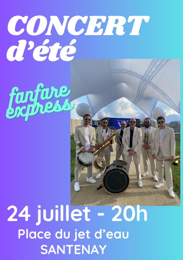 sortie à SANTENAY, Côte d'Or. CONCERT D'ÉTÉ GRATUIT Sortir à SANTENAY(Côte d'Or). SANTENAY.