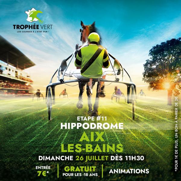 sortie à AIX LES BAINS, Savoie. L'HIPPODROME D'AIX-LES-BAINS EN FÊTE Sortir à AIX LES BAINS(Savoie). AIX LES BAINS.