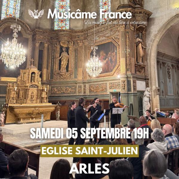 sortie à ARLES, Bouches du Rhône. CONCERT À ARLES: RAVEL, DEBUSSY, CANTEMIR, MOZART Sortir à ARLES(Bouches du Rhône). ARLES.