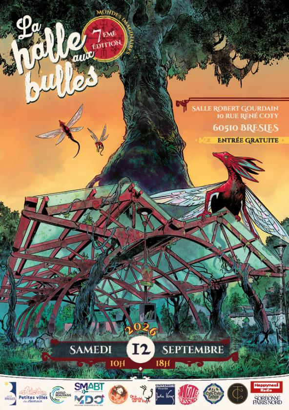 sortie à BRESLES, Oise. FESTIVAL HALLE AUX BULLES - 7E ÉDITION Sortir à BRESLES(Oise). BRESLES.