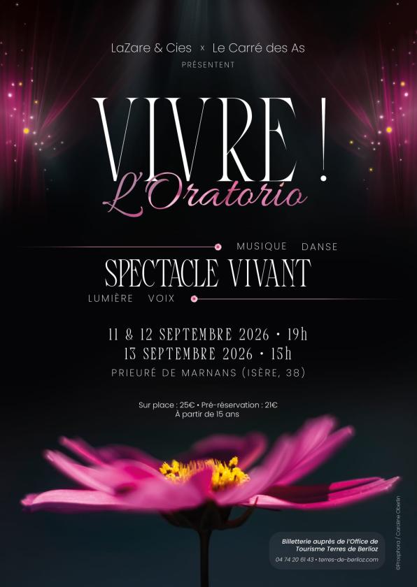 sortie à MARNANS, Isère. VIVRE ! L'ORATORIO Sortir à MARNANS(Isère). MARNANS.