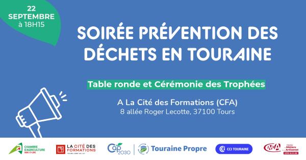 sortie à TOURS, Indre et Loire. SOIRÉE DE LA PRÉVENTION DES DÉCHETS EN TOURAINE Sortir à TOURS(Indre et Loire). TOURS.
