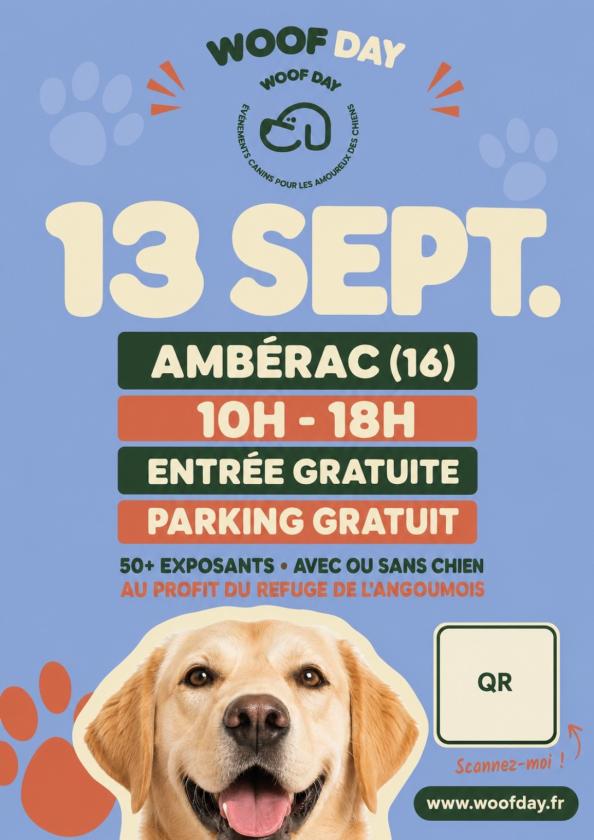 sortie à AMBERAC, Charente. WOOFDAY Sortir à AMBERAC(Charente). AMBERAC.