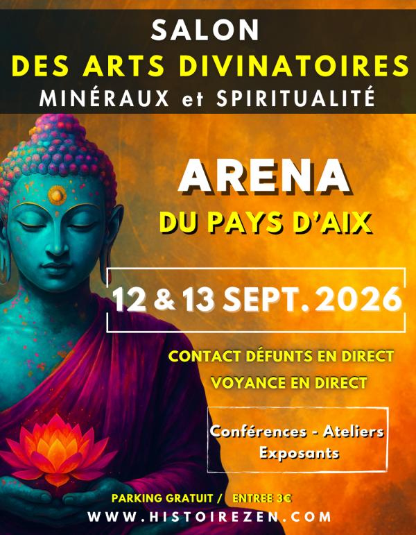 sortie à AIX EN PROVENCE, Bouches du Rhône. SALON DES ARTS DIVINATOIRES - 4ÈME ÉDITION Sortir à AIX EN PROVENCE(Bouches du Rhône). AIX EN PROVENCE.