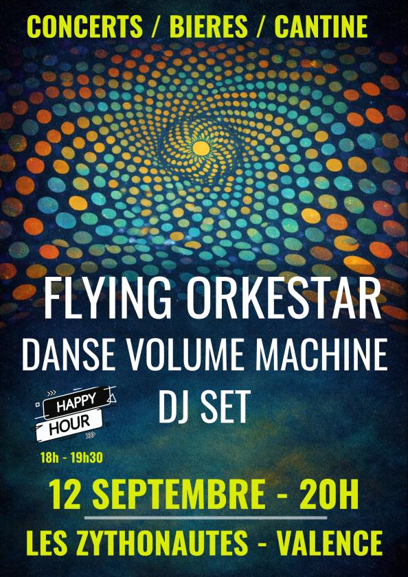 sortie à VALENCE, Drôme. SOIRÉE CONCERT - LES ZYTHONAUTES 12 SEPTEMBRE 2026 Sortir à VALENCE(Drôme). VALENCE.