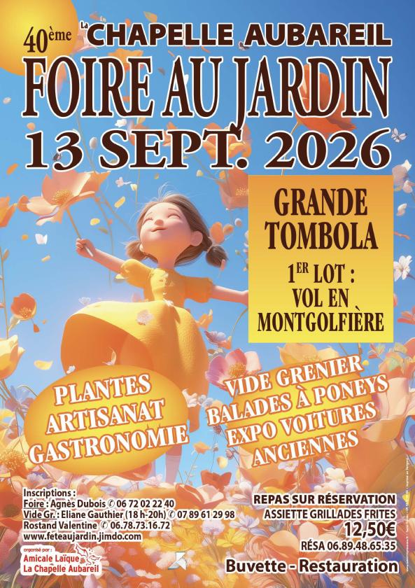 sortie à LA CHAPELLE AUBAREIL, Dordogne. FOIRE AU JARDIN / MARCHÉ D'ARTISTES / VIDE GRENIER Sortir à LA CHAPELLE AUBAREIL(Dordogne). LA CHAPELLE AUBAREIL.