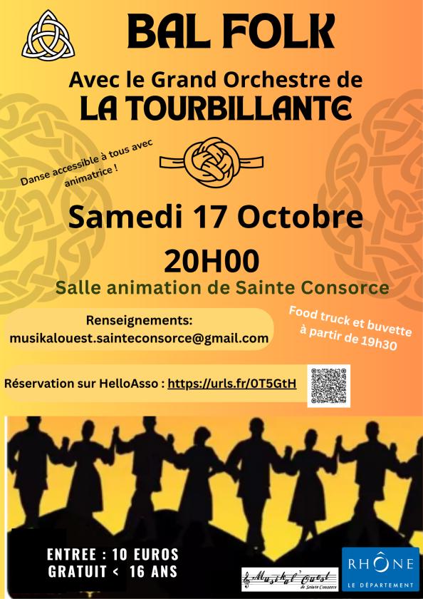 sortie à STE CONSORCE, Rhône. BAL FOLK Sortir à STE CONSORCE(Rhône). STE CONSORCE.