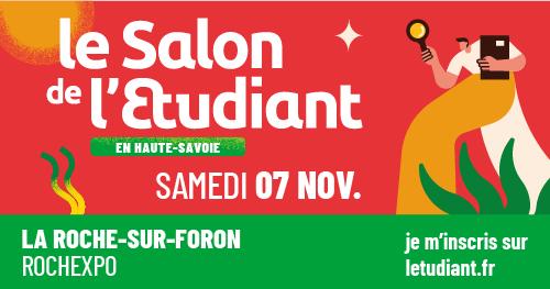 sortie à LA ROCHE SUR FORON, Haute Savoie. SALON DE L'ETUDIANT EN HAUTE-SAVOIE Sortir à LA ROCHE SUR FORON(Haute Savoie). LA ROCHE SUR FORON.