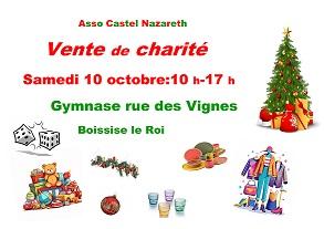sortie à BOISSISE LE ROI, Seine et Marne. VENTE DE CHARITÉ AUTOMNE, HIVER ET NOËL Sortir à BOISSISE LE ROI(Seine et Marne). BOISSISE LE ROI.