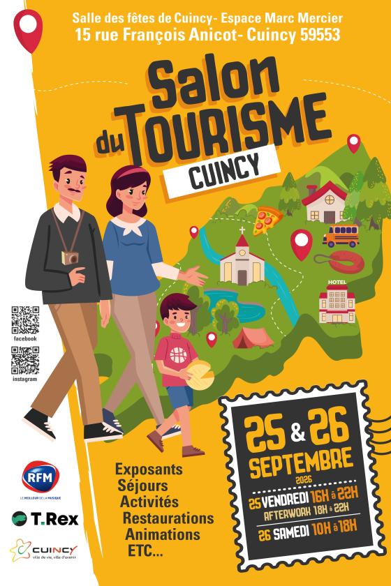 sortie à CUINCY, Nord. SALON DU TOURISME DE CUINCY Sortir à CUINCY(Nord). CUINCY.