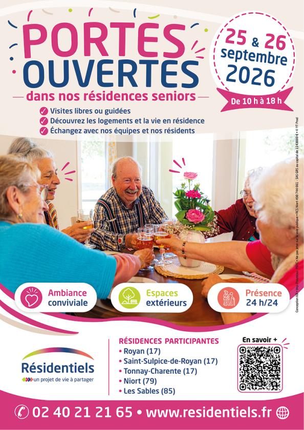 sortie à TONNAY CHARENTE, Charente Maritime. JOURNÉES PORTES-OUVERTES - 25 & 26 SEPTEMBRE 2026 Sortir à TONNAY CHARENTE(Charente Maritime). TONNAY CHARENTE.