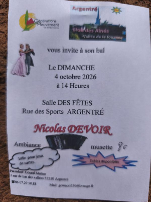 Sortir &agrave; ARGENTRE(Mayenne). ARGENTRE.