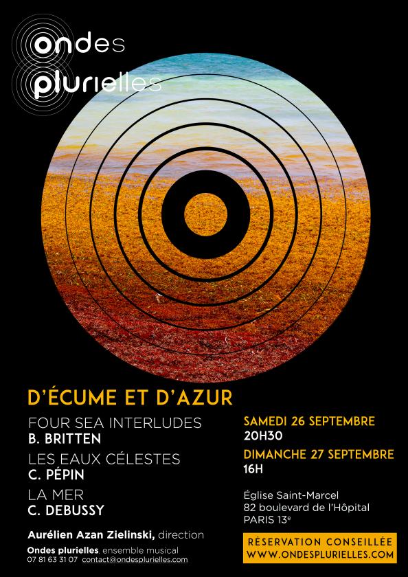 sortie à PARIS, Paris. D’ÉCUME ET D’AZUR Sortir à PARIS(Paris). PARIS.